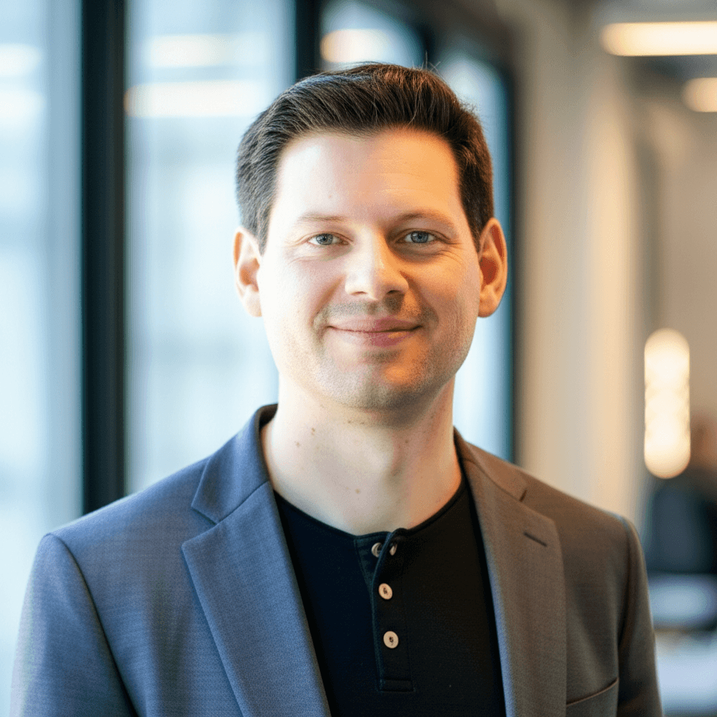 AI headshot of Michael C.